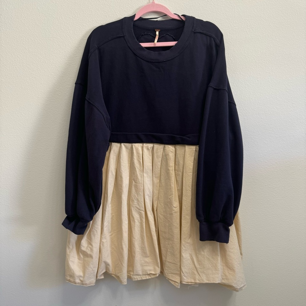 Free People Eleanor Sweatshirt Dress